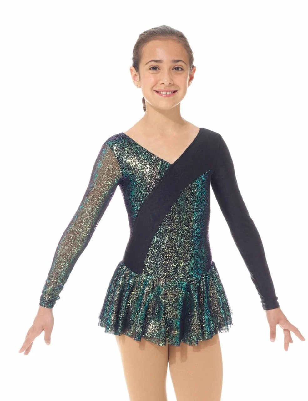 Mondor Sparkly Dress-Style 667 4 Mondor Sparkly Dress-Style 667 - Image 2