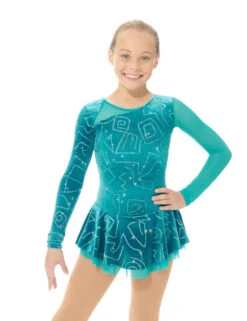 Mondor Shiny Velvet Dress-Style 2763