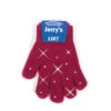 Jerry's 1107 Crystal Mini Gloves -Graf Store 1107 Crystal Mini Gloves Burgundy 27546.1582137254