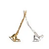Jerry's 1203 Skate Jewelry Necklace -Graf Store 1203 Necklace Gold Silver 14687.1581967634