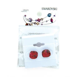 Jerry's 1285 Swarovski Crystal Stud Earrings 14 Jerry's 1285 Swarovski Crystal Stud Earrings -Graf Store 1285 Ruby red Swarovski Crystal Earrings 25641.1582052181