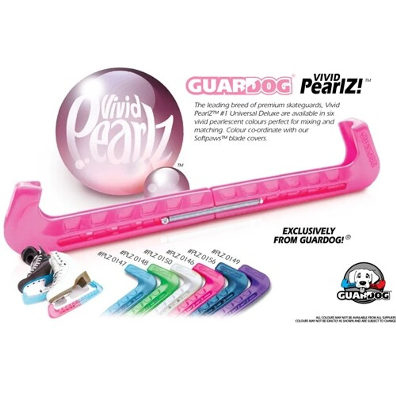 Pearlz Two Piece Skate Guards 3 Pearlz Two Piece Skate Guards