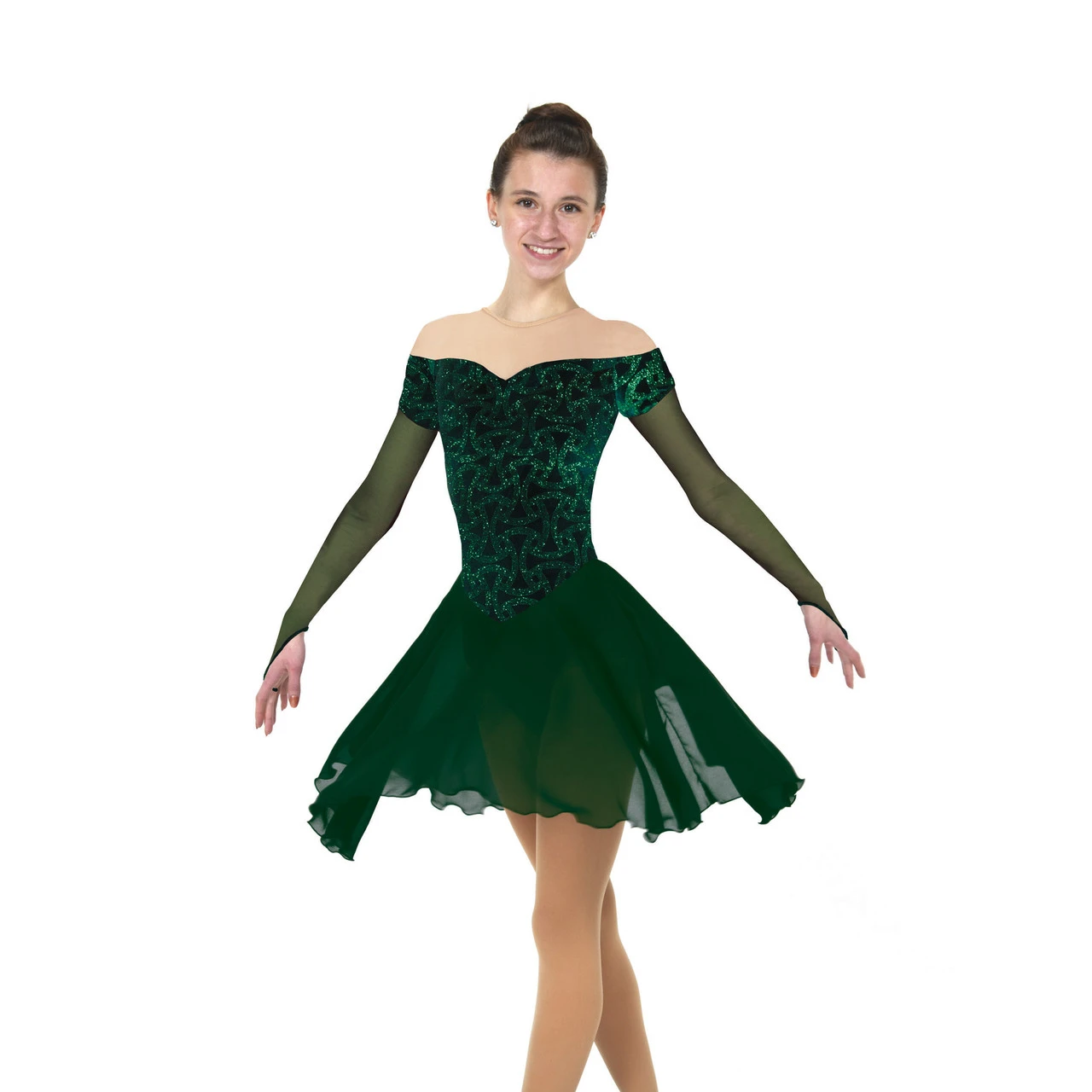 580 Jerrys Emerald Dance Dress 4 580 Jerrys Emerald Dance Dress - Image 2