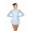 Jerrys 612 - Satin Slipper Dress: Ice Blue -Graf Store 612 Ice Blue Front 23505.1650660785