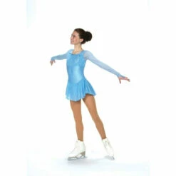 Solitaire Style F22003 Graceful Gathers Dress - Icy Blue -Graf Store F22003R Ice Blue Front 768x768 55336.1655940676.1280.1280 69123.1656106863.1280.1280 74518.1656106937