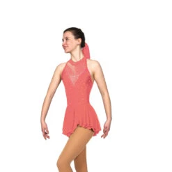 Solitaire Style F22004 Elegant Cross Back - Soft Sage -Graf Store F22004R Coral Front Crop 60444.1656107565.1280.1280 93557.1656107624