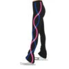 Jerry's S103 Ribbonette Leggings -Graf Store S103 Royal and Pink 1 79324.1680127221