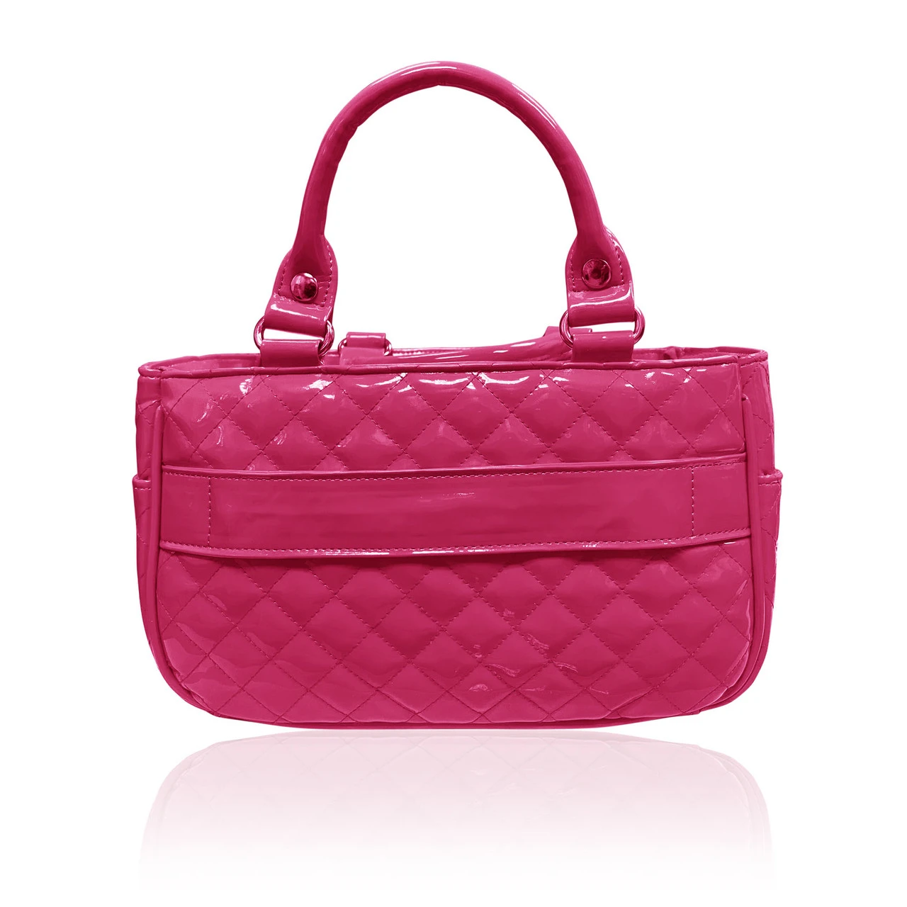 Chloe Noel Tote Bag's TT211 - Fuchsia 4 Chloe Noel Tote Bag's TT211 - Fuchsia - Image 2