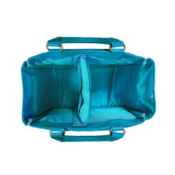 Chloe Noel Tote Bag's TT211 - Teal -Graf Store TT211 TB Top View 02778.1636219848